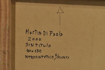 Martin DI PAOLA (né en 1975)
Sans titre,...