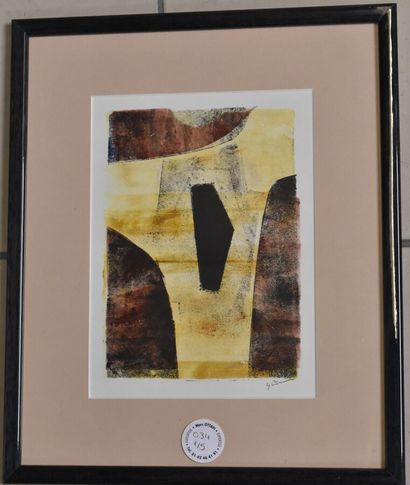 Georges BREUIL (1904-1997)
Abstractions
Five...