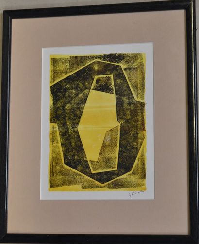 Georges BREUIL (1904-1997)
Abstractions 
Five...