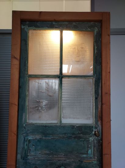 Jack VANARSKY (1936-2009)
Porte à faux, 1978
Bois...