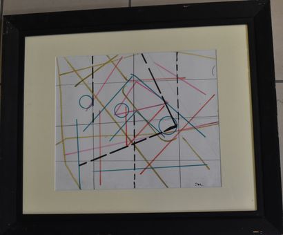 Pepe CACERES (born 1941)
Three geometric...