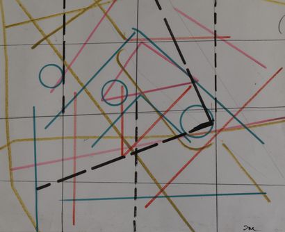 Pepe CACERES (born 1941)
Three geometric...
