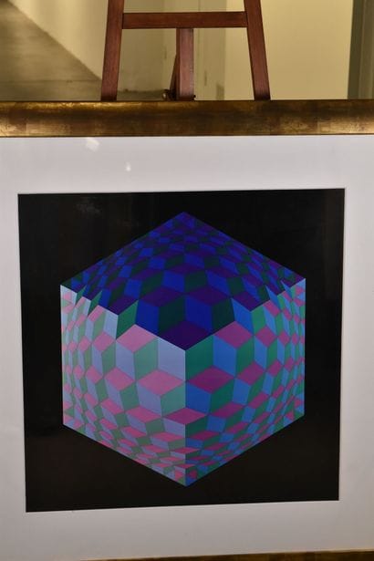 After Victor VASARELY
Two heliogravures after...
