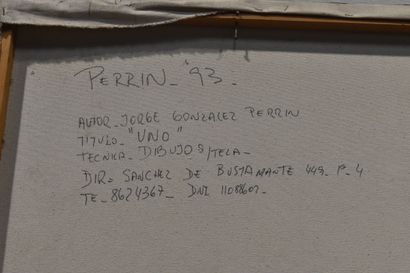 Jorge Gonzalez PERRIN (né en 1954)
Uno, 1993
Peinture...