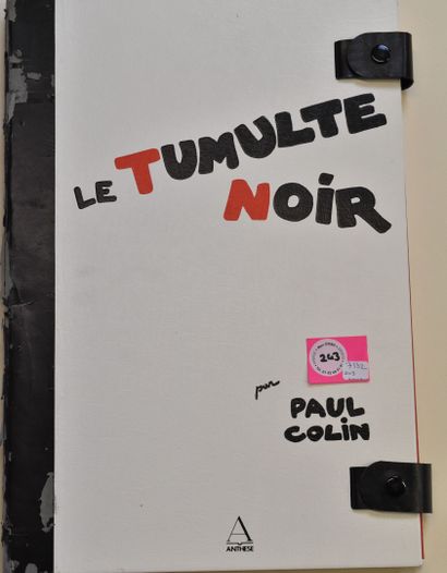 Paul COLIN (1892-1985)
Le Tumulte noir. 
Album...