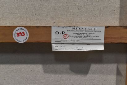 Jorge Gonzalez PERRIN (né en 1954)
Uno, 1993
Peinture...