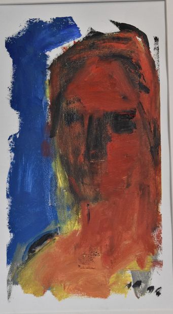 Alejandro AVAKIAN (born 1959)
Faces, circa...