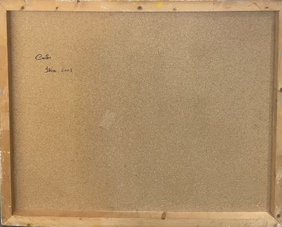 CARLOS
Ibiza, 2003
Mixed media on panel
Signed...