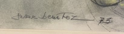 Juan Carlo BENITEZ (born 1931)
O Tonal, 1973
Pastel...