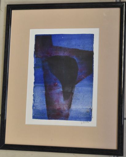 Georges BREUIL (1904-1997)
Abstractions 
Five...