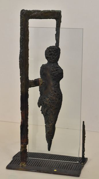 Olivier DESCAMPS (1920-2003)
Silhouette,...