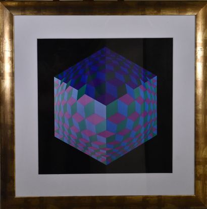 After Victor VASARELY
Two heliogravures after...