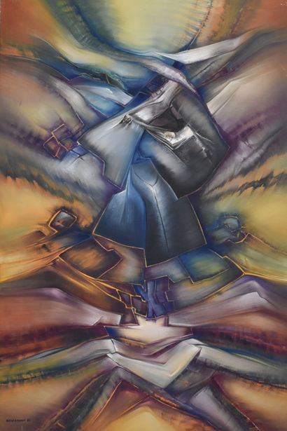 Roger DESSERPRIT (1923-1985) 
Composition...