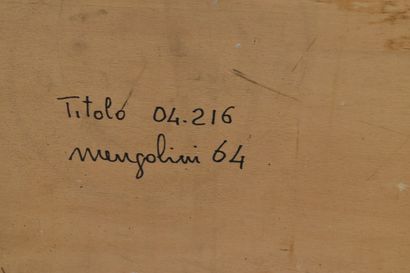 Aldo MENGOLINI (né en 1930)
Composition 04-216...