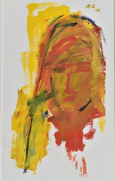 Alejandro AVAKIAN (b. 1959)
Faces, 2006 
Three...