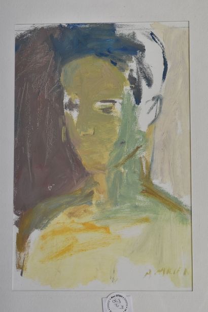 Alejandro AVAKIAN (born 1959)
Faces, circa...