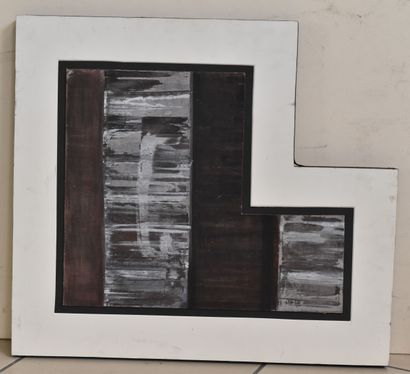 Aldo MENGOLINI (né en 1930)
Composition blanche...