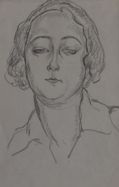 Henryk BERLEWI (1894-1967)
Portrait of a...