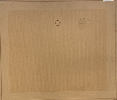 Contemporary school 
Set of four drawings,...