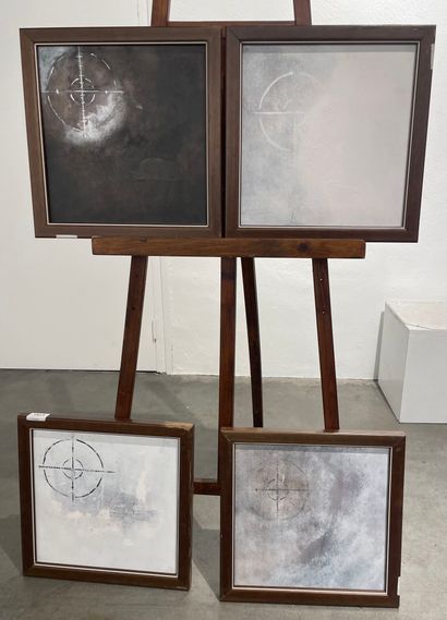 Laurence BOURGER (contemporary)
Cibles, 2005
Set...