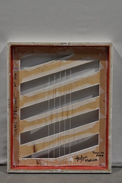 Jaildo MARINHO (né en 1970)
Lignes obliques...