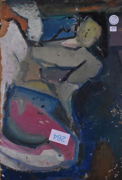 Tristan FABRIS (1927-1999)
Portrait of a...