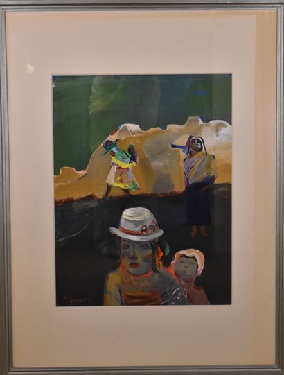 Mathilde GRANT (1918-2006) 
Maternity
Painting...