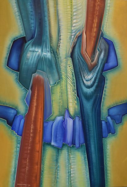 Roger DESSERPRIT (1923-1985) 
Composition...