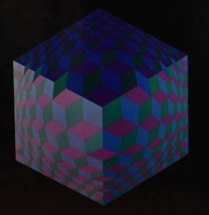 After Victor VASARELY
Two heliogravures after...
