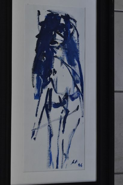Alejandro AVAKIAN (b. 1959)
Faces and silhouettes,...
