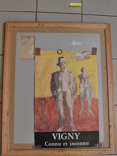 Sylvain VIGNY (1903-1970)
Couple in a landscape,...