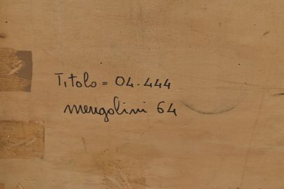 Aldo MENGOLINI (né en 1930)
Composition 04-444...