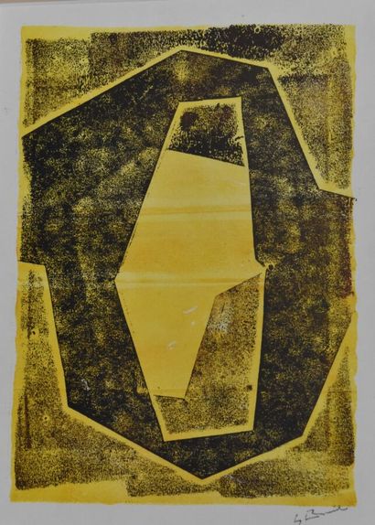 Georges BREUIL (1904-1997)
Abstractions 
Five...