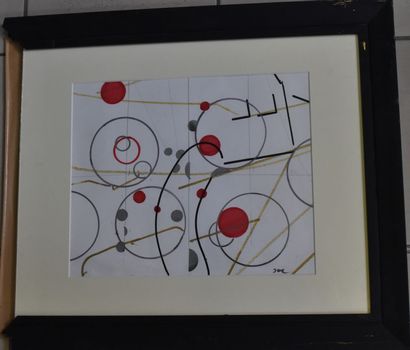 Pepe CACERES (born 1941)
Three geometric...