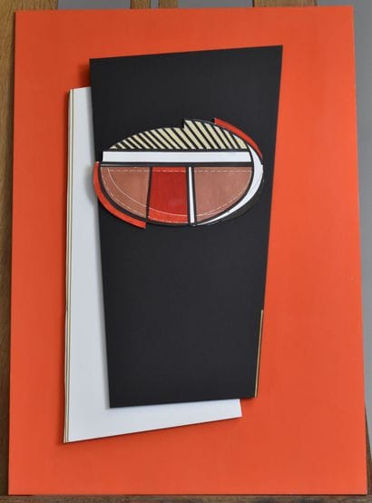 Pepe CACERES (born 1941)
Two reliefs on orange...
