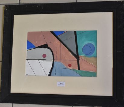 Pepe CACERES (born 1941)
Geometric composition
Gouache...