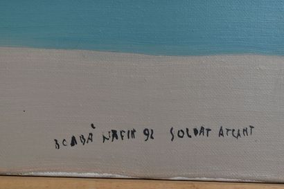 Nafir BOABA (1929- ?)
Atlant soldier, 1992
Acrylic...