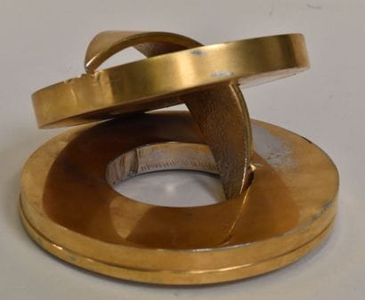Rosette BIR (1926-1993)
Wedding ring 
Gilded...