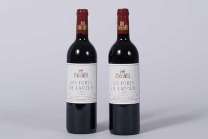 Patricia BARBIZET
Deux bouteilles Les Forts...