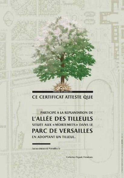 Catherine PEGARD
Certificat de parrainage...