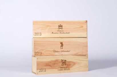 Philippine de Rothschild
Dégustation horizontale...