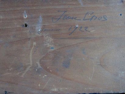 CROS Jean (1884-1932)
Cadre en bois peint...
