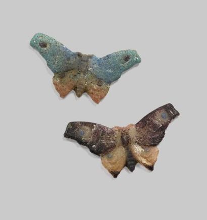 CROS Jean (1884-1932)
2 Papillons en pâte...