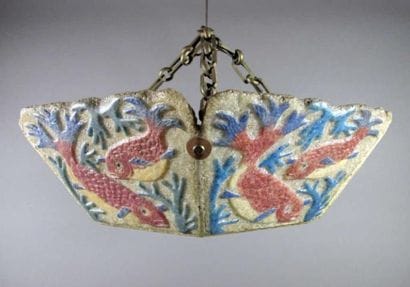 CROS Jean (1884-1932)
Suspension hexagonale...