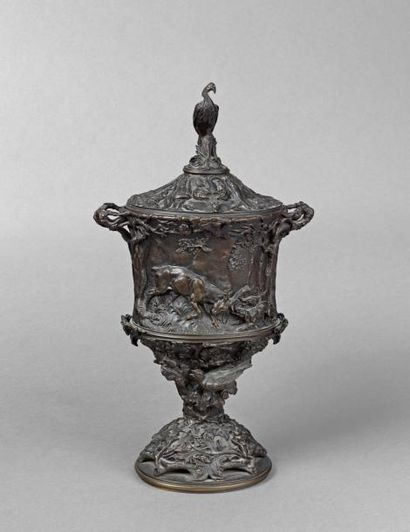 MENE Pierre-Jules (1796-1856)
Coupe couverte...