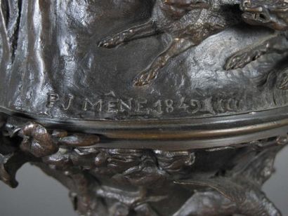 MENE Pierre-Jules (1796-1856)
Coupe couverte...