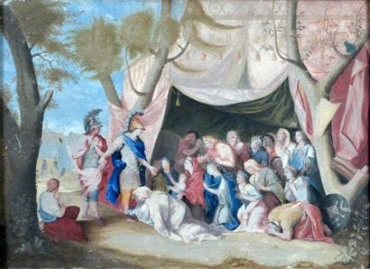 Ecole française vers 1700, HUGUET, d'après...