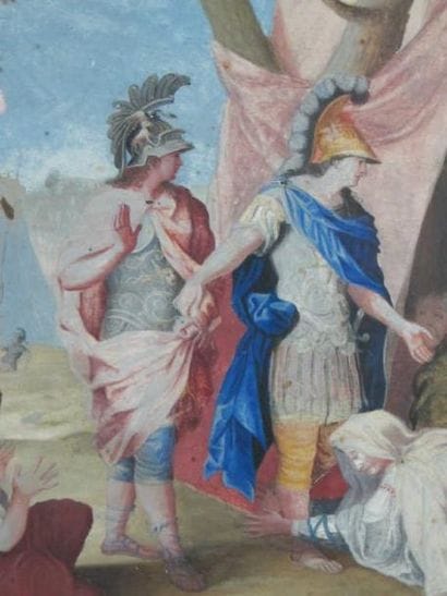 Ecole française vers 1700, HUGUET, d'après...