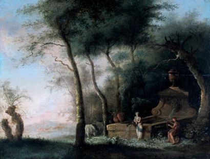 Ecole hollandaise vers 1700, suiveur de Jan...