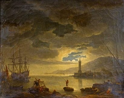 École française vers 1820, suiveur de VERNET...